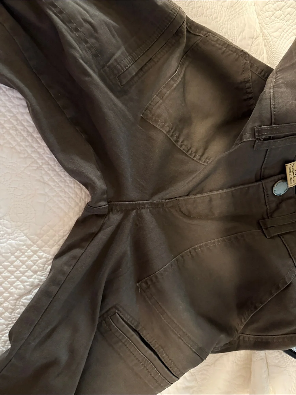 Democracy women’s Cargo Pants in Dark Brown